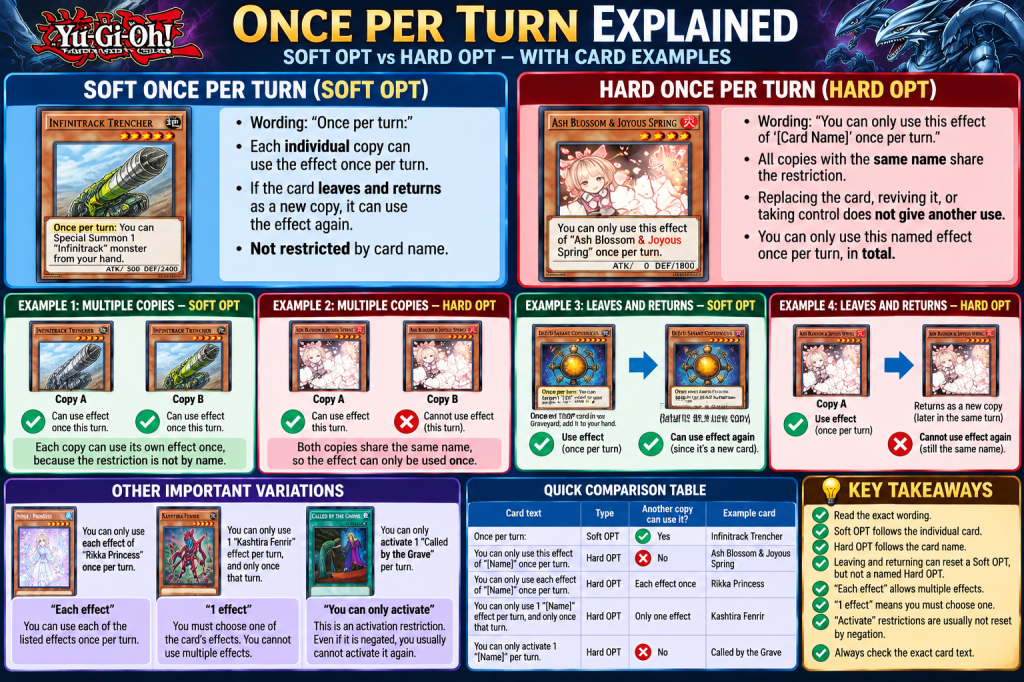 Yu-Gi-Oh! Once Per Turn Explained: Soft OPT vs Hard&nbsp;OPT